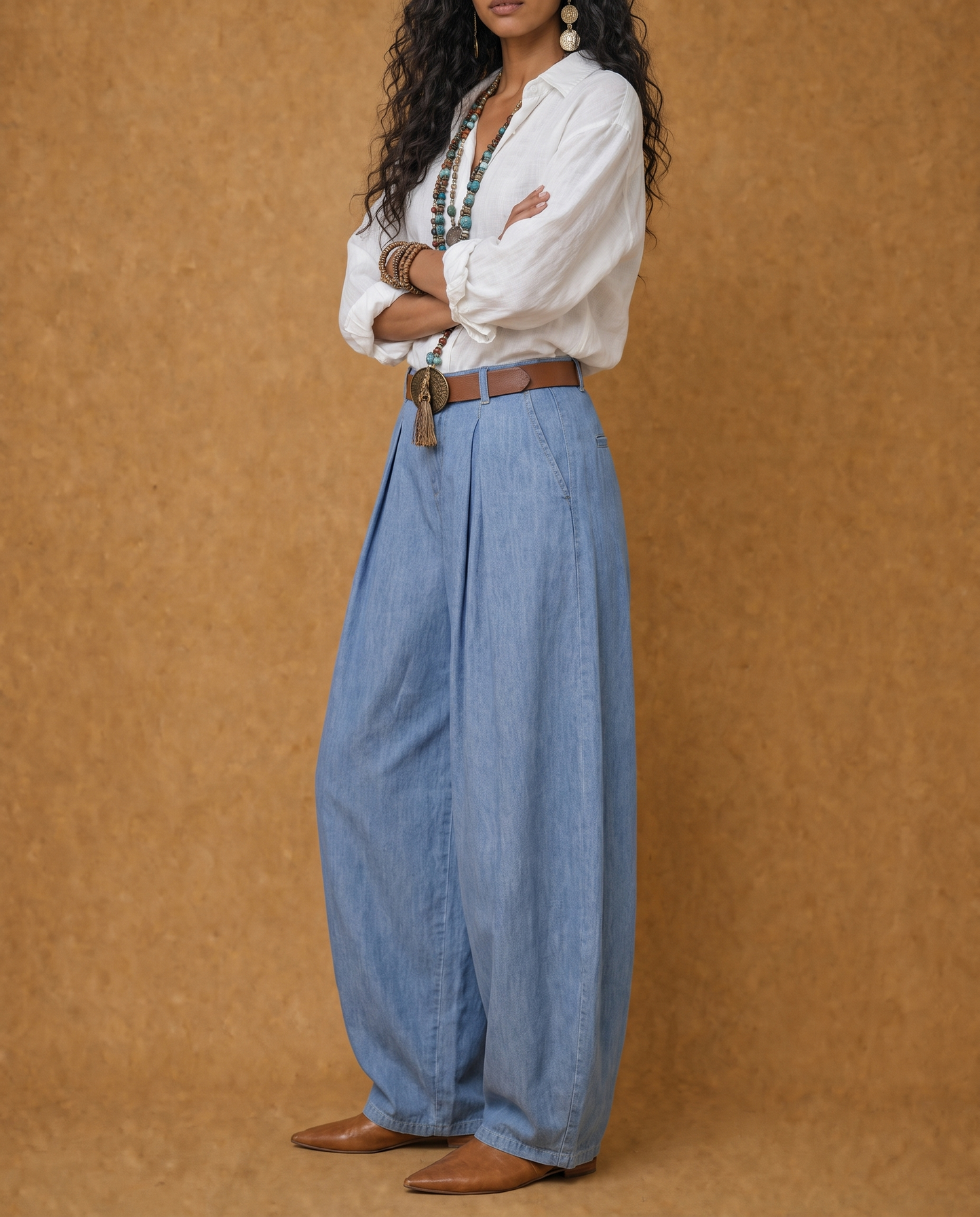 The Ballon Denim Pants