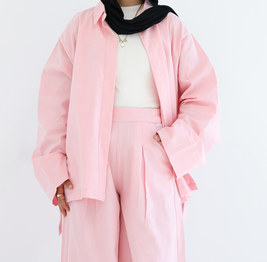 Linen Shirt without Buttons