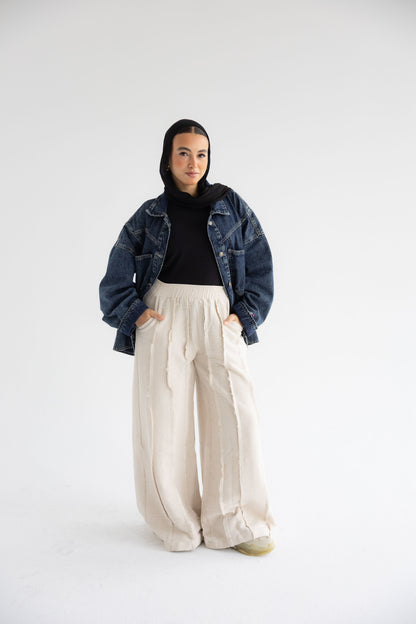 Unfinished Linen Pants
