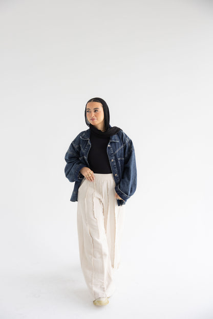 Unfinished Linen Pants