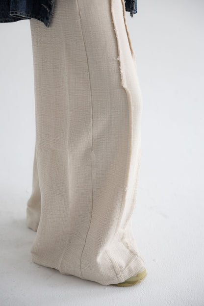 Unfinished Linen Pants