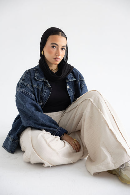 Unfinished Linen Pants