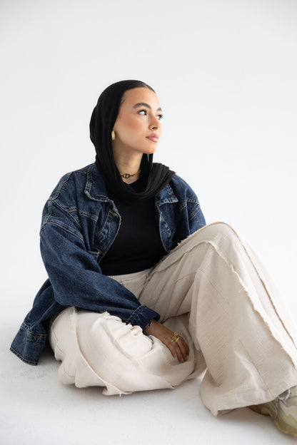 Unfinished Linen Pants