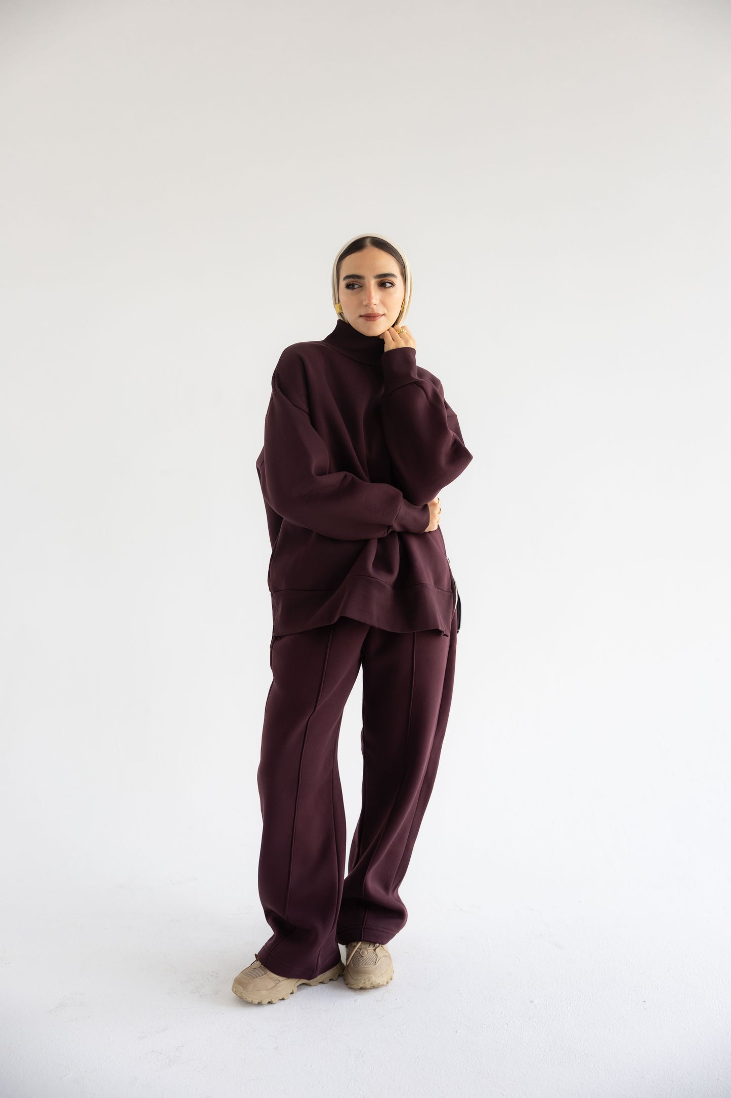 Winter Tracksuit in Plum