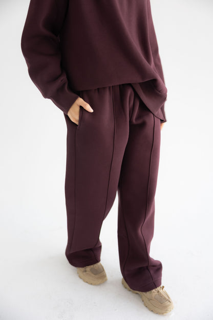 Winter Tracksuit in Plum
