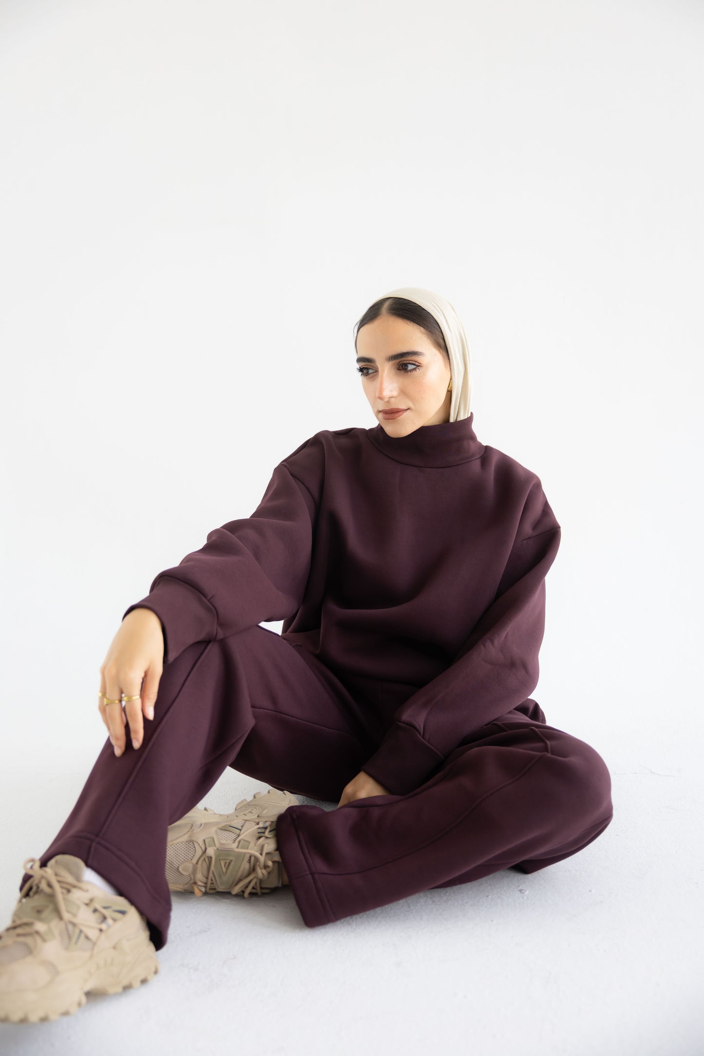 Winter Tracksuit in Plum