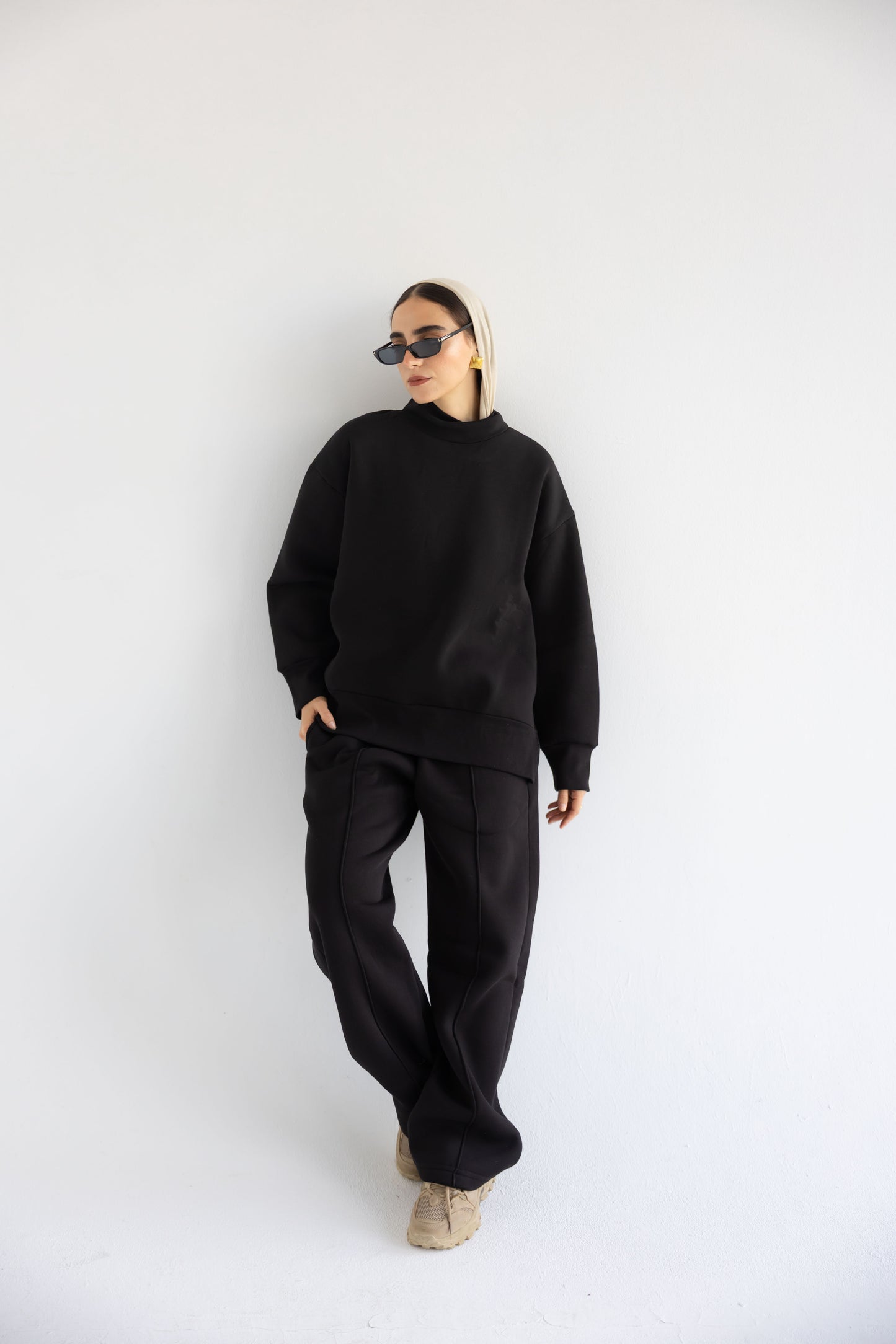 Winter Tracksuit in Black