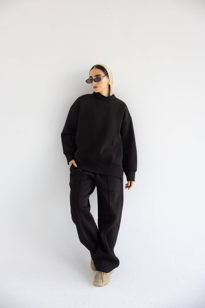 Winter Tracksuit in Black