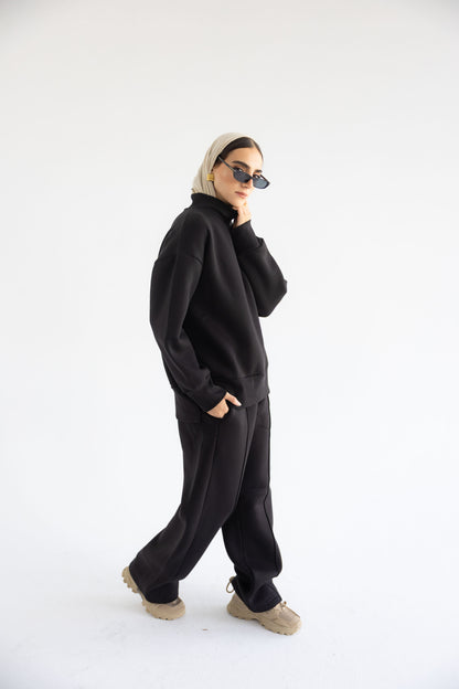 Winter Tracksuit in Black