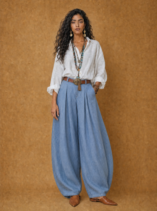 The Ballon Denim Pants