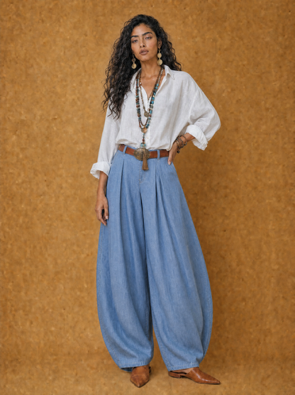 The Ballon Denim Pants