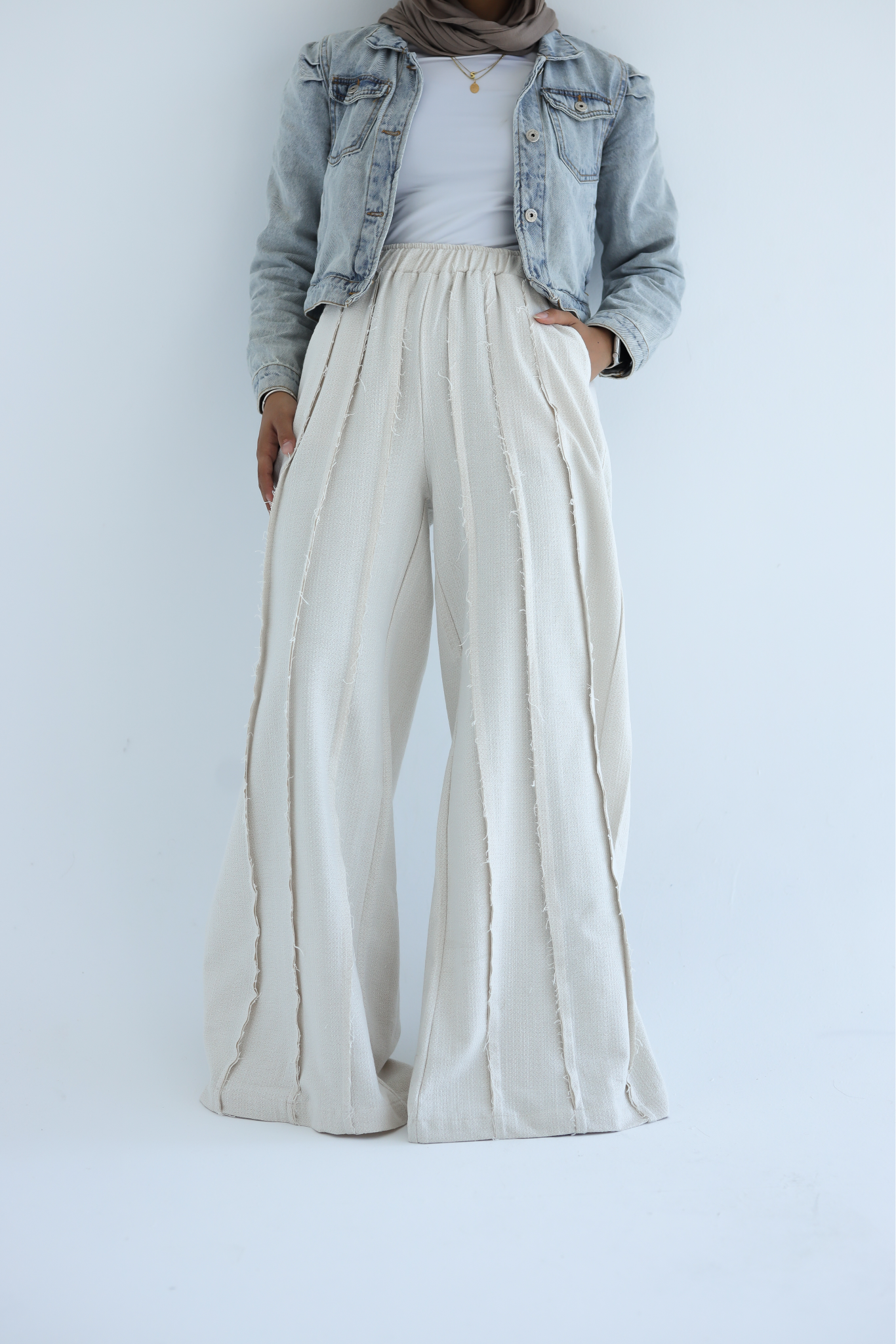 Unfinished Linen Pants
