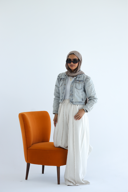 Unfinished Linen Pants