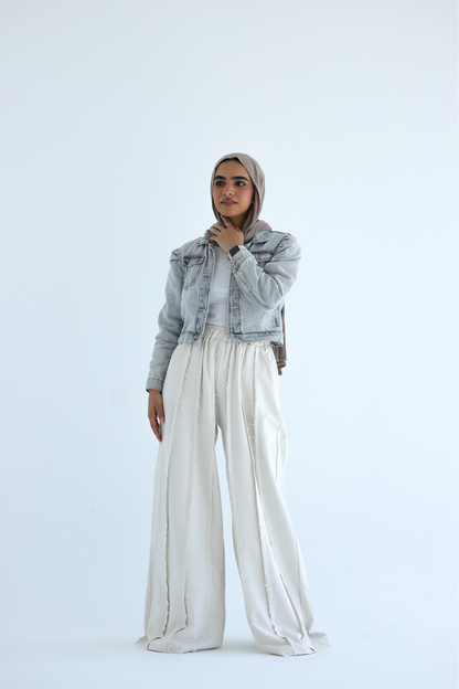 Unfinished Linen Pants