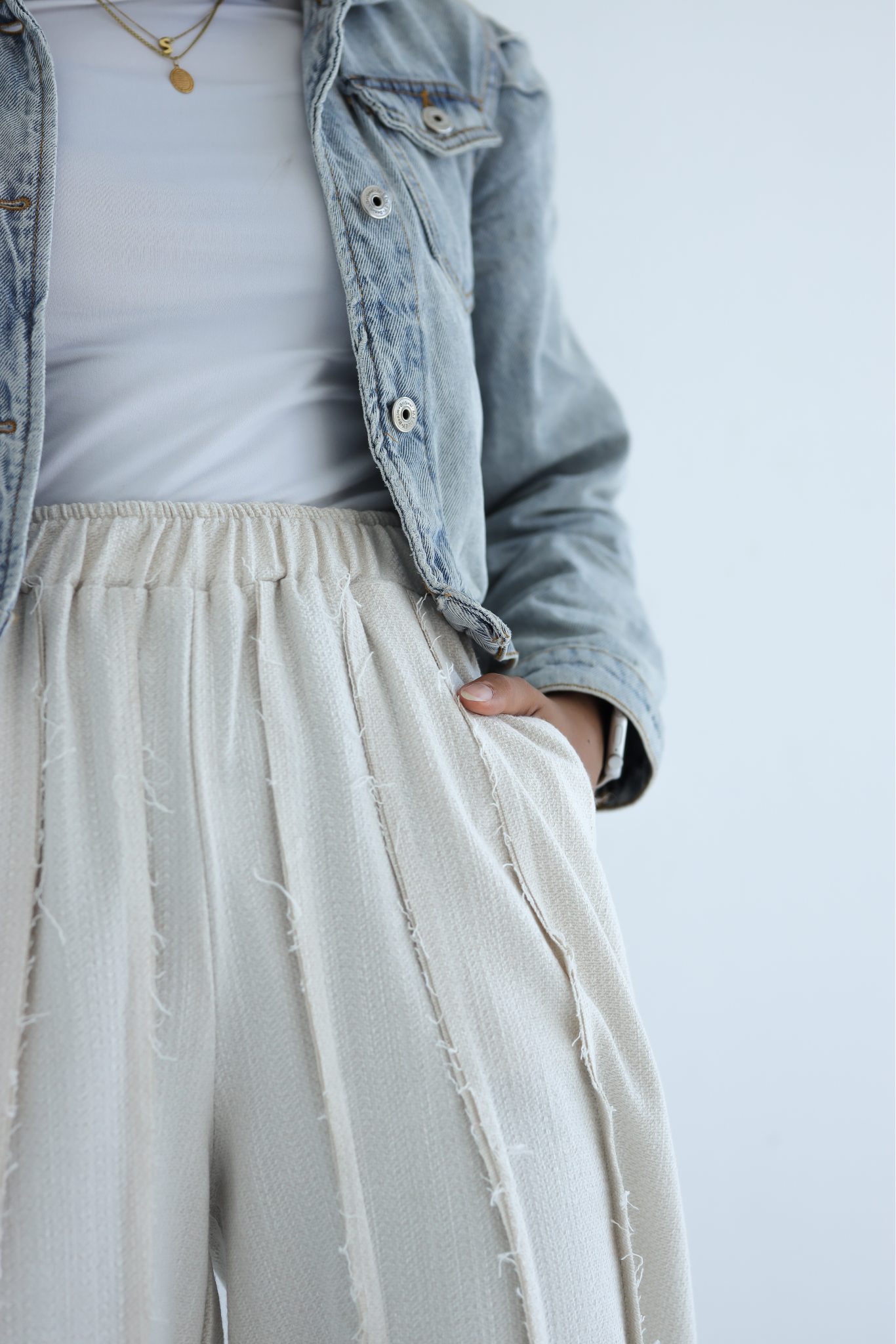 Unfinished Linen Pants