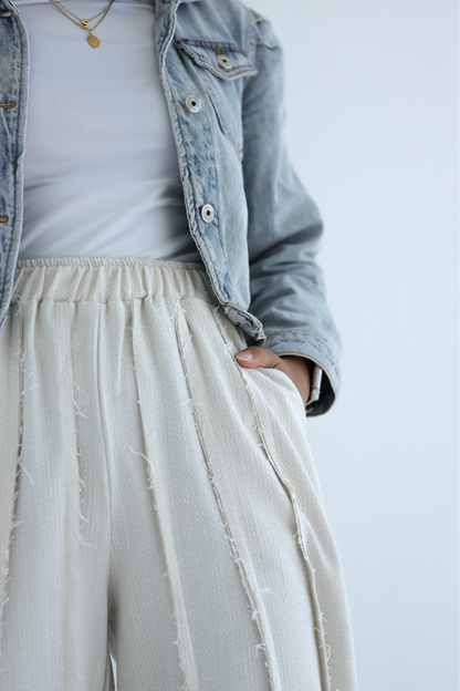 Unfinished Linen Pants
